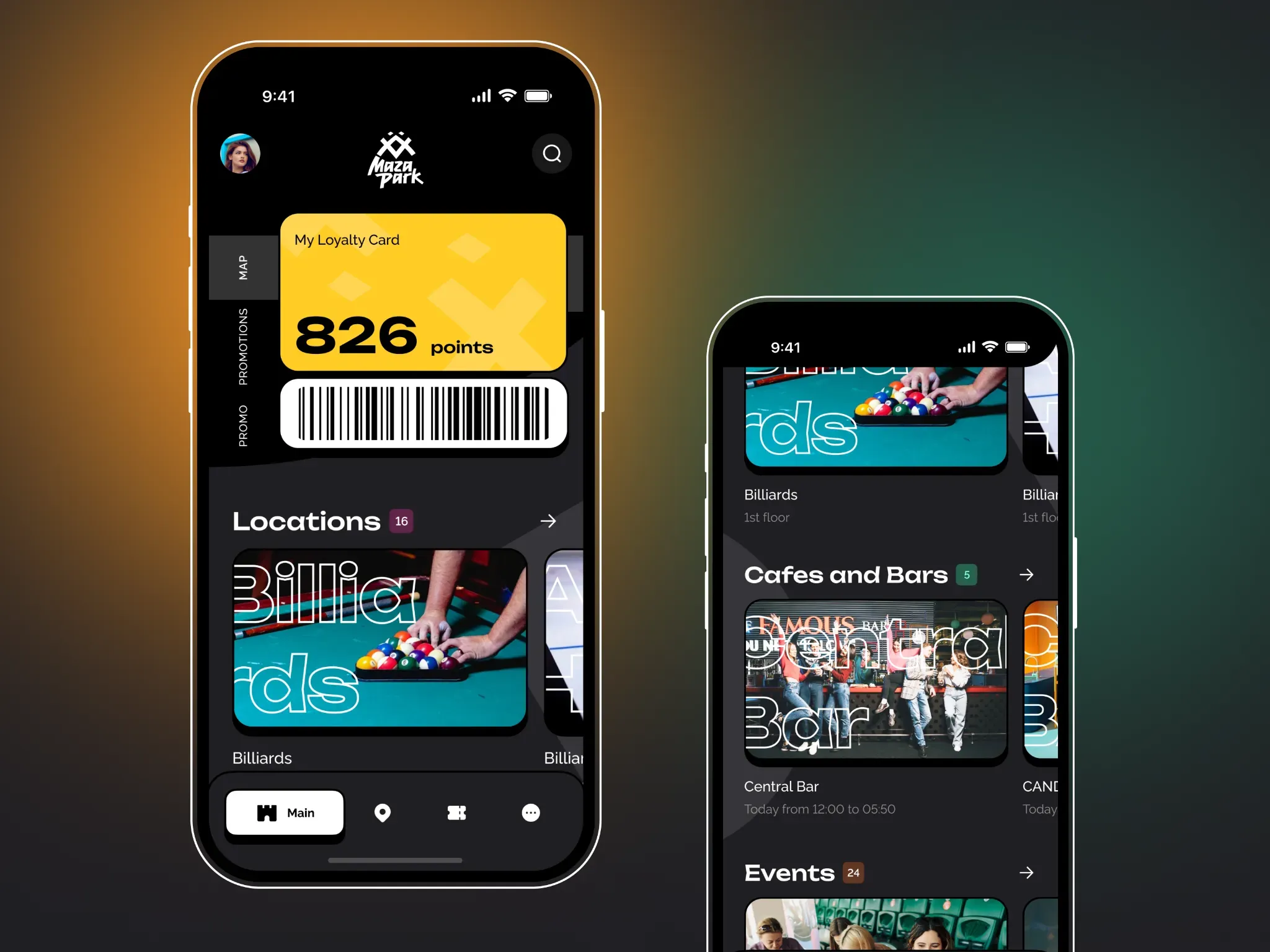 Программа лояльности для развлечений